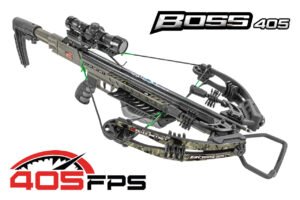 Killer Instinct Boss 405, crossbow package, Killer Instinct crossbow, high-performance crossbow, hunting crossbow, precision crossbow, durable crossbow, bowhunting gear, target shooting crossbow, Boss 405, powerful crossbow, stealth crossbow, crossbow accessories, all-in-one crossbow package, Killer Instinct archery.